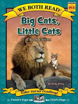 cover image of Big Cats, Little Cats